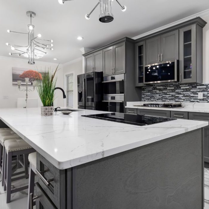 countertop and backsplash
