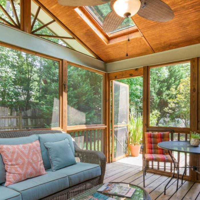 Sunroom addition